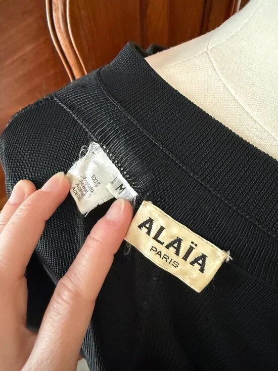 Vintage Alaia 1986 Cardigan Size S / M - Picture 2 of 5
